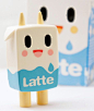 Tokidoki 2" Moofia Series 2 Latte Milk Simone Legno Art Vinyl Toy Kidrobot #Tokidoki