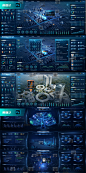 高品质智慧园区智慧城市可视化驾驶舱大屏合集科技感未来源文件-淘宝网