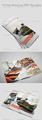 Tri-Fold Brochure Template  - Brochures Print Templates