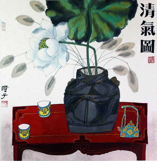 赵澄襄 重彩画精品