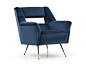 Armchair ILE | Armchair by Minotti