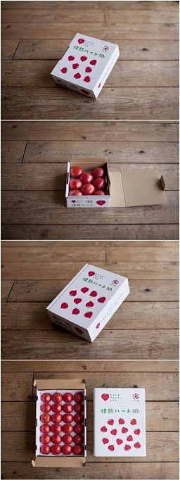极具创意的番茄包装水果箱 水果包装