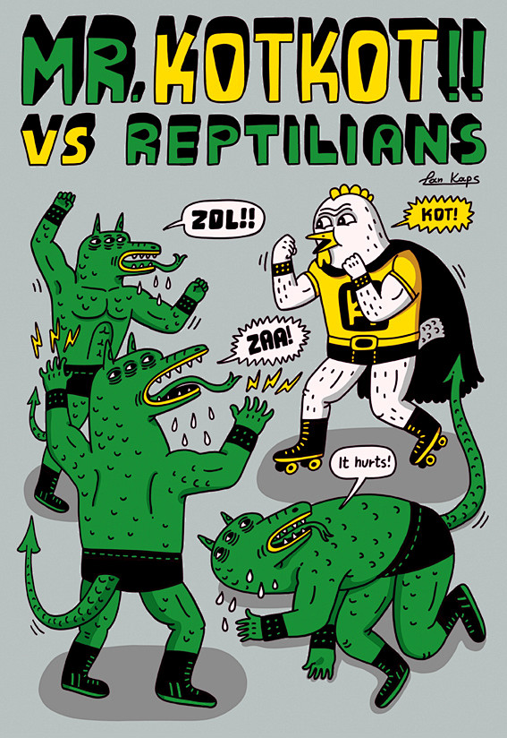 Mr. Kotkot vs Reptil...