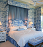 蓝色卧室背景墙装修效果图大全2012图片 卧室窗帘图片