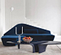 "Verlaine" Left and Right Sensuous Sofa by Lievore Altherr Molina for Driade 4