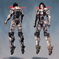 Lawbreakers-Tokki_Battle Medic, Chang youl Park : Work 2016 Lawbreakers-Tokki korea version costume design 
Copyright Nexon corp. All Rights Reserved