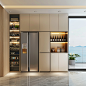 lilang2409_Wine_cabinet_two_cabinets_simple_decoration_overall__ab574170-eec4-4b51-98f4-5aca43985d92