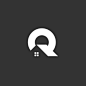 Cool looking logo incorporate the letter Q with Real Estate in negative space: