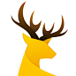 UC头条 #App# #icon# #图标# #Logo# #动物# #鹿# #扁平# 采集@GrayKam