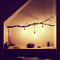 DIY Branch Lamp | Creative and Simple DIY String Lights Craft Project by Diy Ready <a href="http://diyready.com/diy-room-decor-with-string-lights-you-can-use-year-round/" rel="nofollow" target="_blank">diyready.com/...&