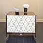 Erika Brunson Couture Living Harlow Cabinet contemporary-side-tables-and-end-tables