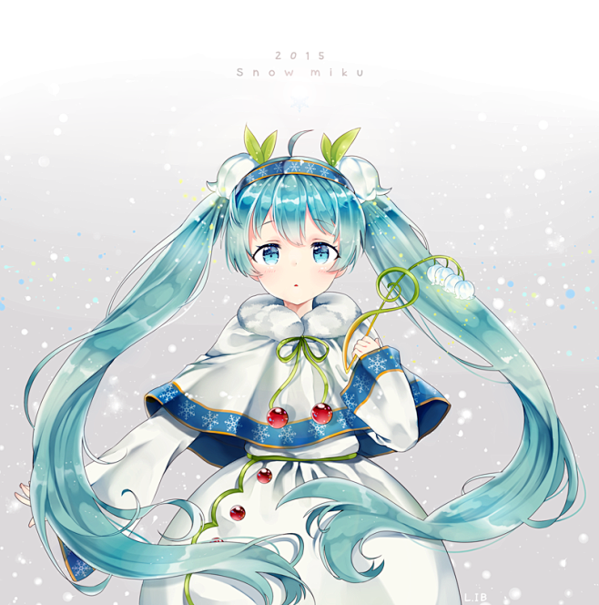 雪初音2015~  （可放大）  #初音...