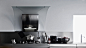 壁挂式厨房排油烟机 / 创新设计 / 配有照明设备 - LIBERA - VALCUCINE