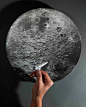 月球表面盘子