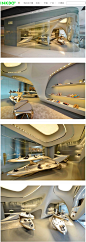 香港Stuart Weitzman鞋店设计//Zaha Hadid #设计#