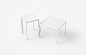 “tangle table” by nendo for Cappellini in Milan design week : <p>扭腿桌的悲欢离合爱恨情仇  ：）</p>
