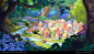 Artes de Noëlle Triaureau para o filme Smurfs: the Lost Village | THECAB - The Concept Art Blog