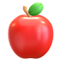红苹果 3d 图