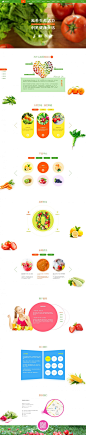 蔬菜水果 品牌演示型官网 by 喻芩 - UE设计平台-网页设计，设计交流，界面设计，酷站欣赏