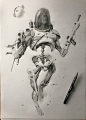 Space Markus
Graphite pencil