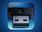 Dribbble - USB Drive icon by Ampeross