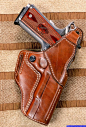 Custom outside waistband gun holster 1911 FBI Holster: 