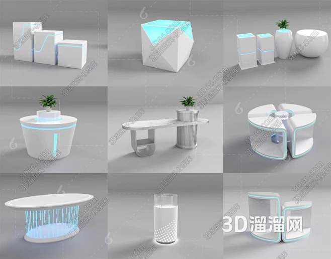 【中岛台3D模型下载】-中岛台3D模型素...