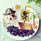 #Samantha Lee#一位华人妈妈为两位女儿制作的美食，分享自Instagram