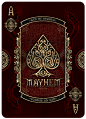 Bicycle Mayhem Playing Cards deck : The Bicycle Mayhem Deck. Printed by the United States Playing Card Company.