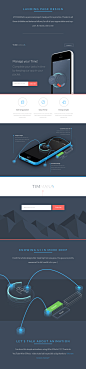 TIMMANA - App Landing Page : #TIMMANA - Awesome personal project made just for a practice. Thanks to all those dribbble and behance fellows, for all of your appreciation and support. It means a lot to me