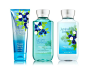 Bath & Body Works Juniper Breeze Body Cream, Lotion, Shower Gel Set