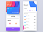 Bankcard2 clorful record ui ue iphonex ios card wallet bankcard app