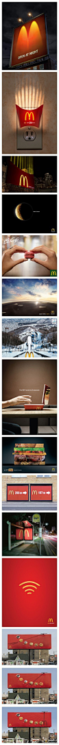 麦当劳广告选 - DUDUS采集到关于设计 - 花瓣