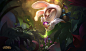 Cottontail Teemo , Jem Flores : So happy to work on the splash art for one of my favorite champs in League of Legends :) 
© Riot Games
