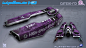 WipEout HD - Qirex - PS3 In-game Model, Dean Ashley : My role on WipEout HD was primarily ship artist, seeing the in game assets through from design and creation to their final in-game state.  As well as modelling and texturing, I also assisted with the s