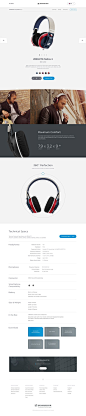 Sennheiser Product Page by Budi Tanrim