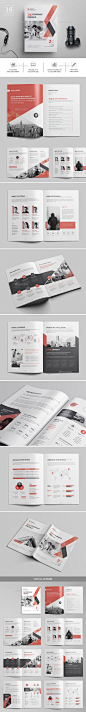 企业宣传册商业图册设计模板 – 云瑞设计