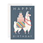 birthday llama card