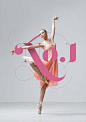 #设计秀# 一组舞者的海报设计