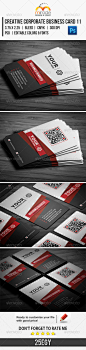 Creative Corporate Business Card 11 - Business Cards Print Templates