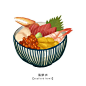 整理自pixiv p站的手绘食物插画图片