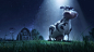 Spacecow : Lightfarm is proud to present Spacecow, our first animation short!Lightfarm’s cow goes for a ride.a Lightfarm Studios production.Credits:Animation and rigging by Kawe SáLookdev by Rafael VallaperdeCompositing by Thiago Paladino