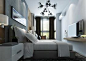 102平时尚现代家居设计卧室效果图