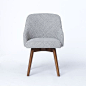 Saddle Office Chair | west elm - i am in need of a new office chair and this could def. be it.
