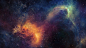 General 1600x900 abstract space nebulae