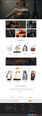 Seven Store  - Ecommerce PSD Template