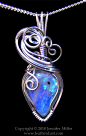 Aurora Moonstone Pendant by Nambroth