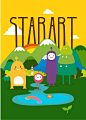 凸凸 创意星球 形象设计 卡通设计 吉祥物 star-art