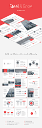 PPT背景图片设计免费动态国外报告工作汇报总结企业介绍简约公司简介精美PPT制作ppt模板下载报告PPT商务PPT模板★★★http://so.ooopic.com/search-505054c4a3b0e5206d6d31313032-0-0_0_timed___0_ooo_0_1_0.html #PPT# Steel & Roses PowerPoint Template (PowerPoint Templates)