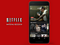 Netflix Material Redesign App Concept